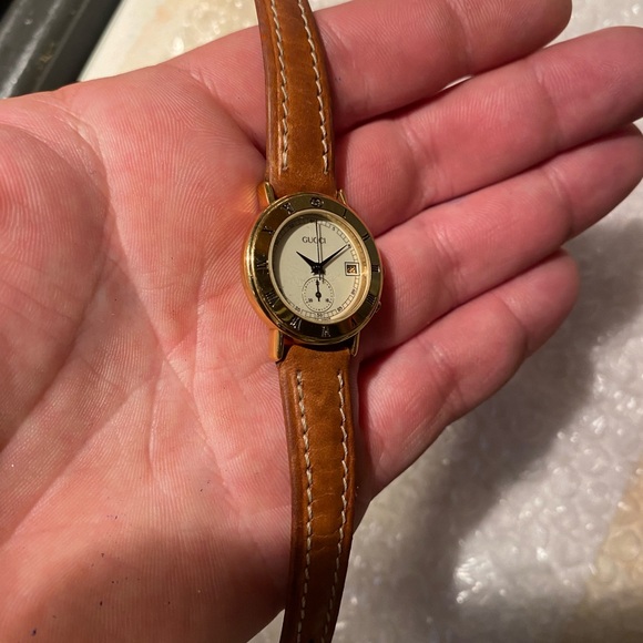 Gucci Vintage 3800L Ladies Chronograph Watch! New Battery! - Picture 4 of 12